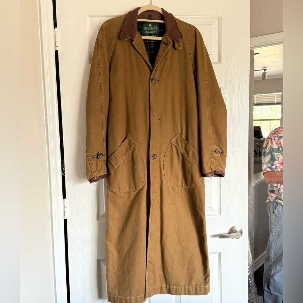 Women’s Duster Canvas Coat